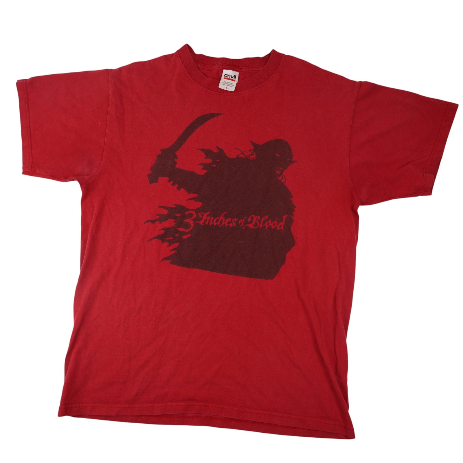 Vintage 3 Inches Of Blood Graphic Band Tee